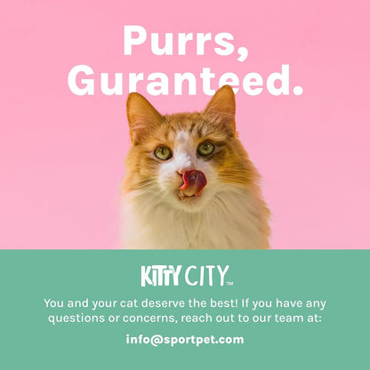 Kitty City Outdoor Catio Furniture and Play Kits for Cats, Outdoor Mega Kit