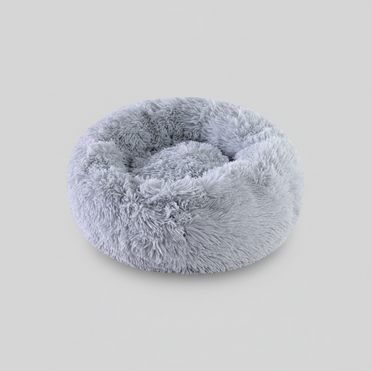 Plush Donut Comfort Pet Bed